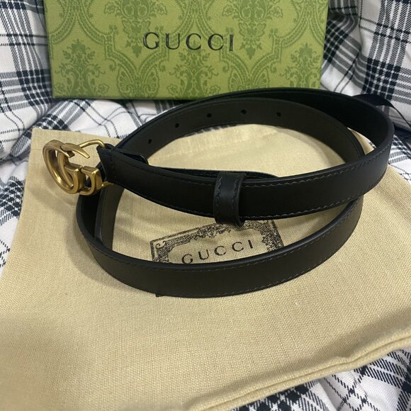 Gucci Accessories - Gucci Crystal Buckle Belt - Sparkle with Sophistication